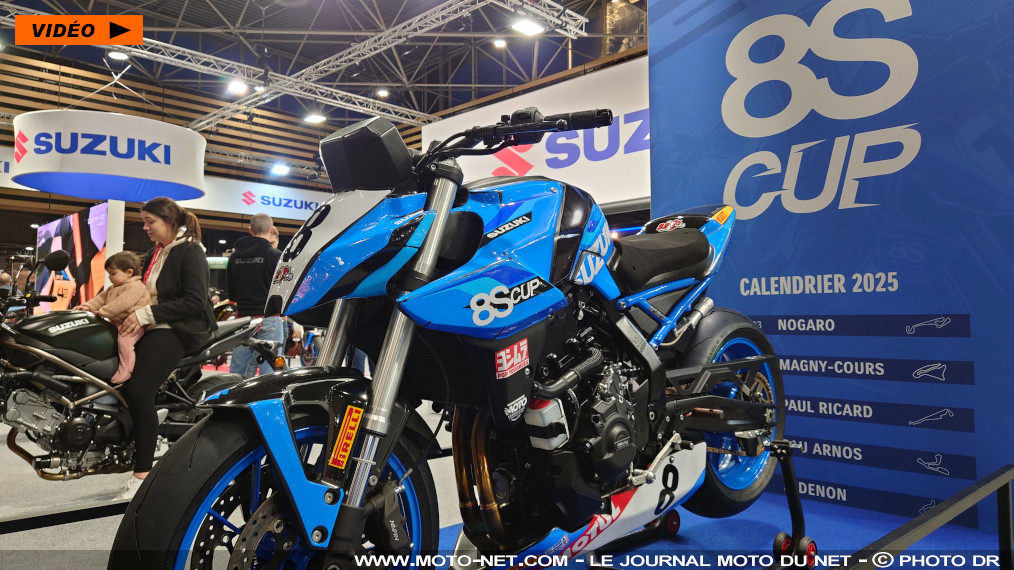 Nouveautés et actualité Suzuki 2025 en direct du Salon moto de Lyon 