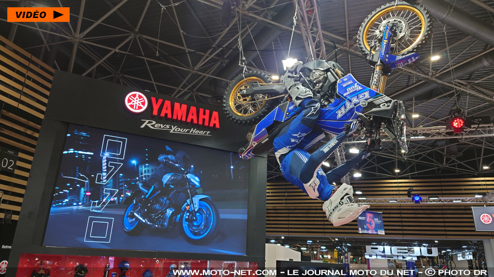 Nouveautés et actualité Yamaha 2025 en direct du Salon moto de Lyon 