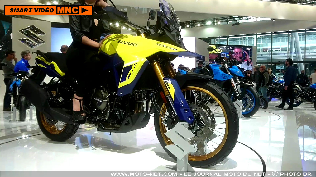 Salon moto Eicma en vidéo : quelles nouveautés Suzuki pour 2023 ?