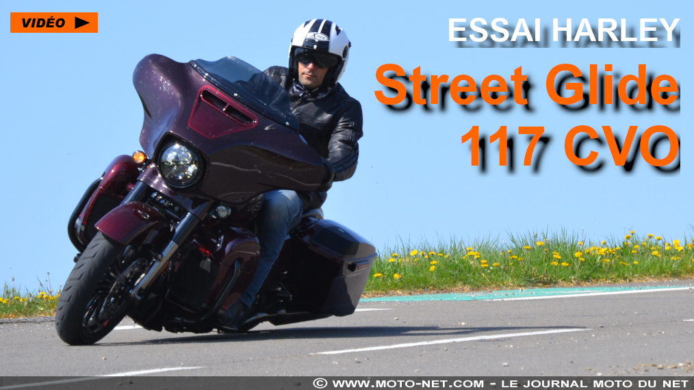 Essai vidéo de la Harley-Davidson CVO Street Glide 117