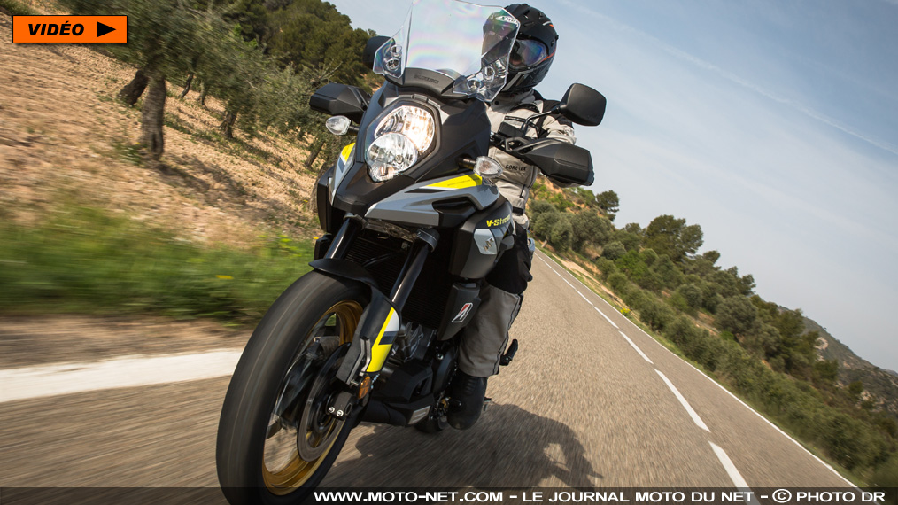 Essai Suzuki V-Strom 1000 XT 2017 : la vidéo MNC