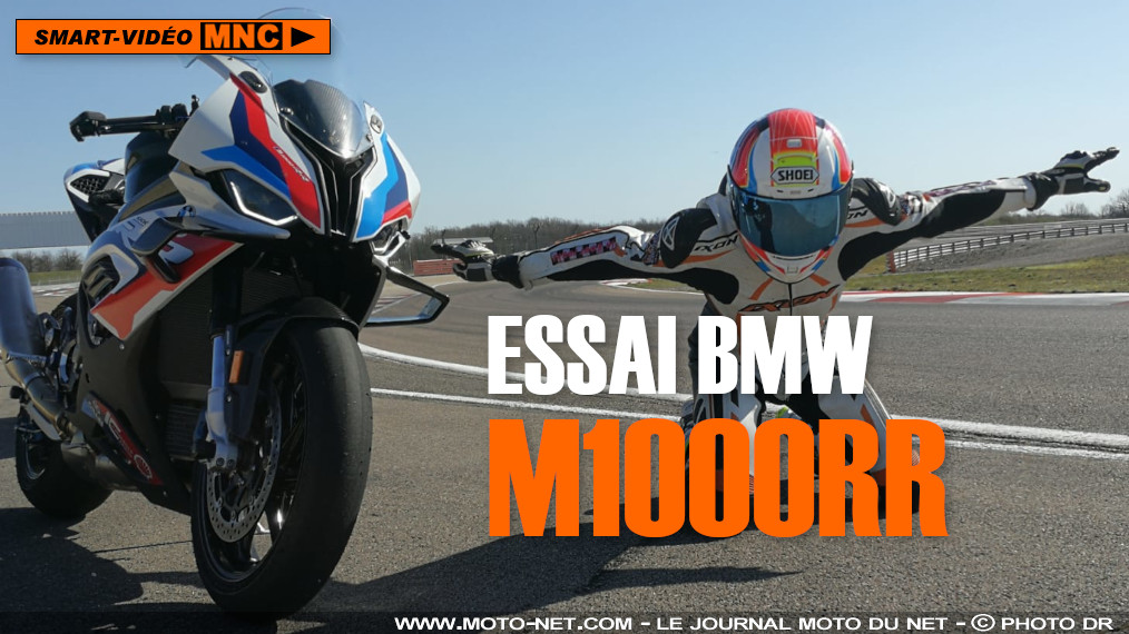 Essai vidéo M1000RR : BMW Motorrad (se) donne des ailes !