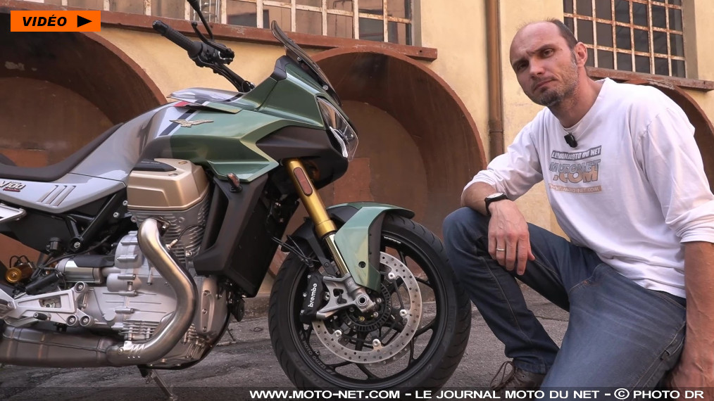 Moto Guzzi V100 Mandello S : le bilan de notre essai en vidéo