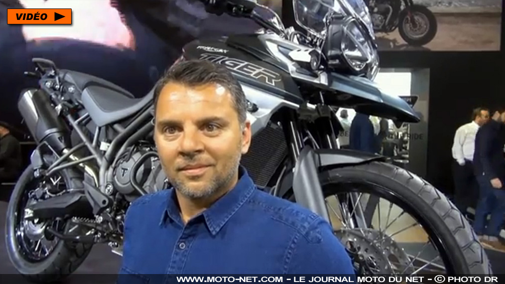 Interview vidéo : les nouveautés Triumph 2018 avec Eric Pecoraro