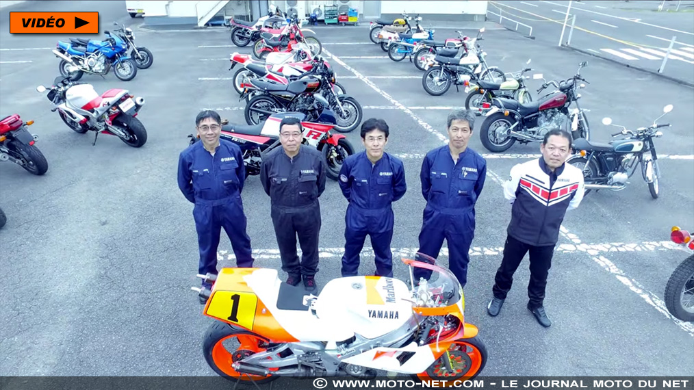 Vidéo moto : Yamaha Japon prend soin de ses petites vieilles