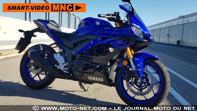 [Smart-Vidéo] Moto-Net.Com découvre la Yamaha YZF-R3 2019