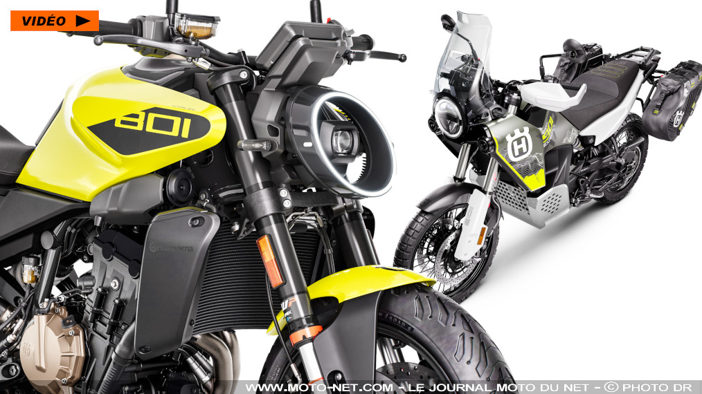 Husqvarna suit sa route avec les Vitpilen 801 et Norden 901 Expedition 2025 