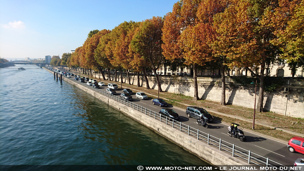 Paris : les recours se multiplient contre la fermeture des voies sur berges