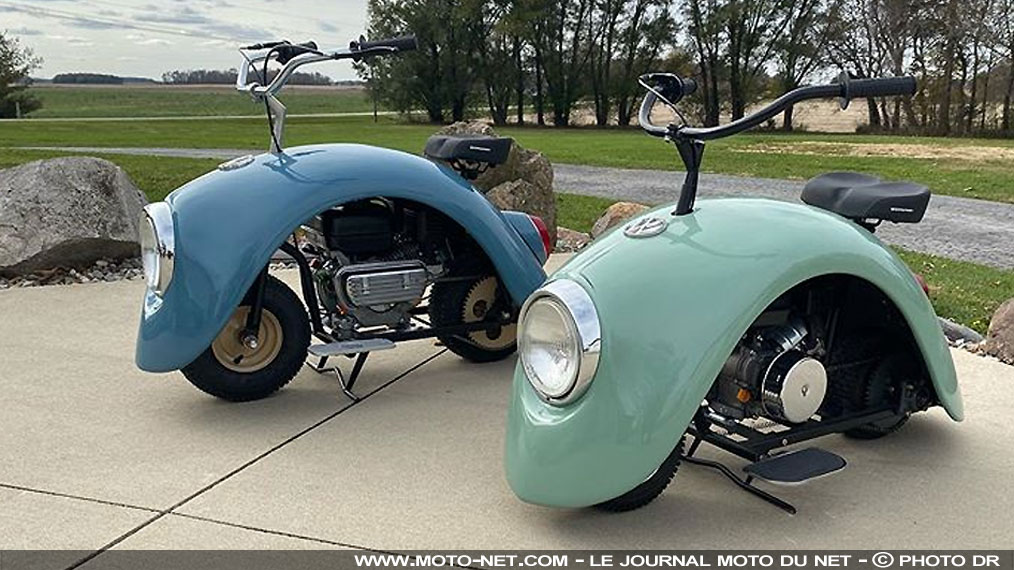 Volkspod, l'aile de Coccinelle transformée en scooter...