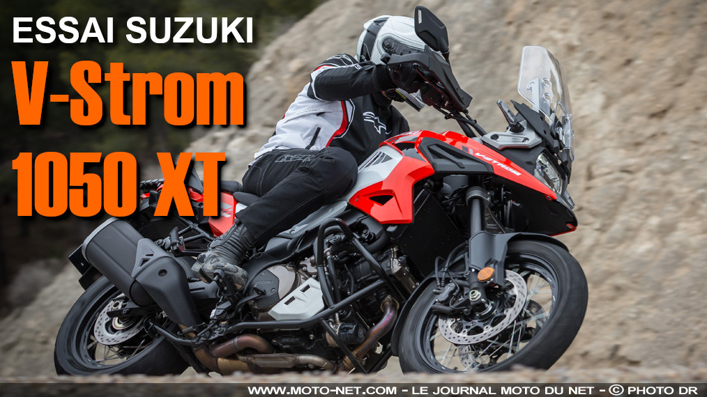 Trail - Essai V-Strom 1050 XT : Suzuki reconfigure son maxitrail