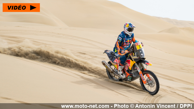 Dakar moto étape 2 : KTM passe à l'offensive mais Honda garde la tête
