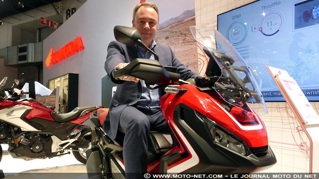 Nouveau scooter Honda X-ADV : objectif 2500 ventes en France, à environ 11 500 euros