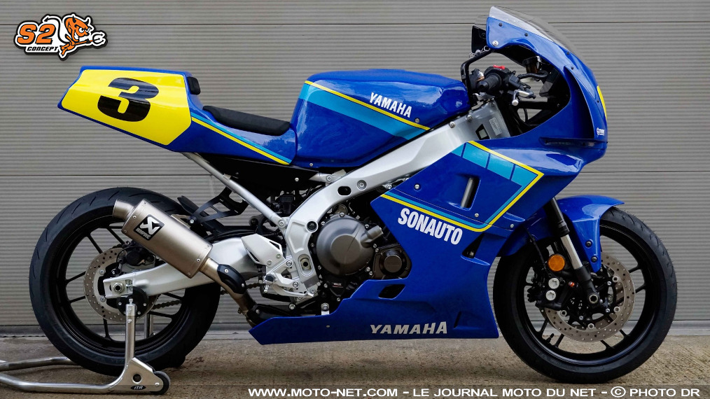 S2 Concept propose sa Yamaha XSR900GP Christian Sarron Replica 