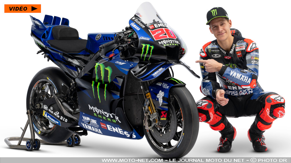 Yamaha veut gagner en MotoGP avec ses M1 et notre Fabio Quartararo