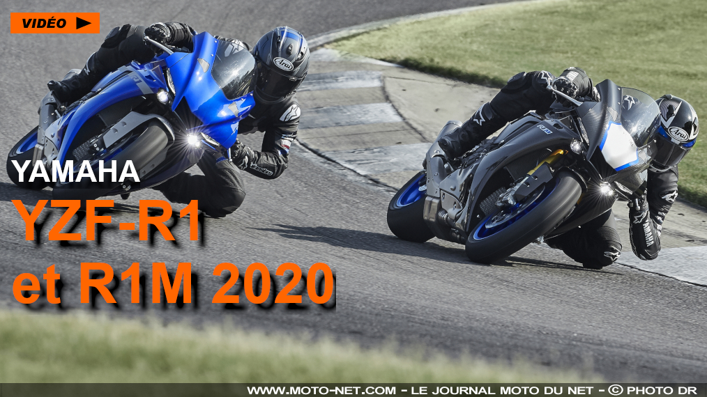 Les nouvelles Yamaha R1 et R1M 2020 sont prêtes pour la victoire et Euro5