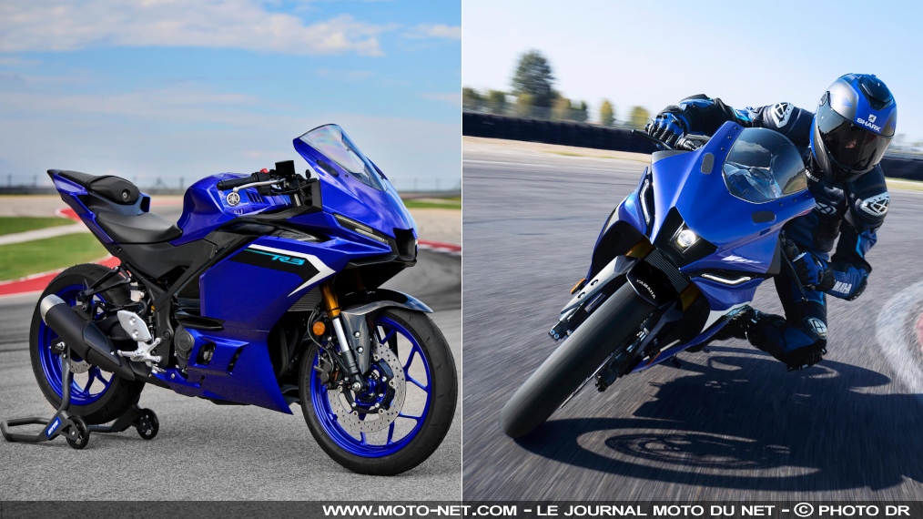 Les petites sportives Yamaha R3 et R125 se refont une beauté
