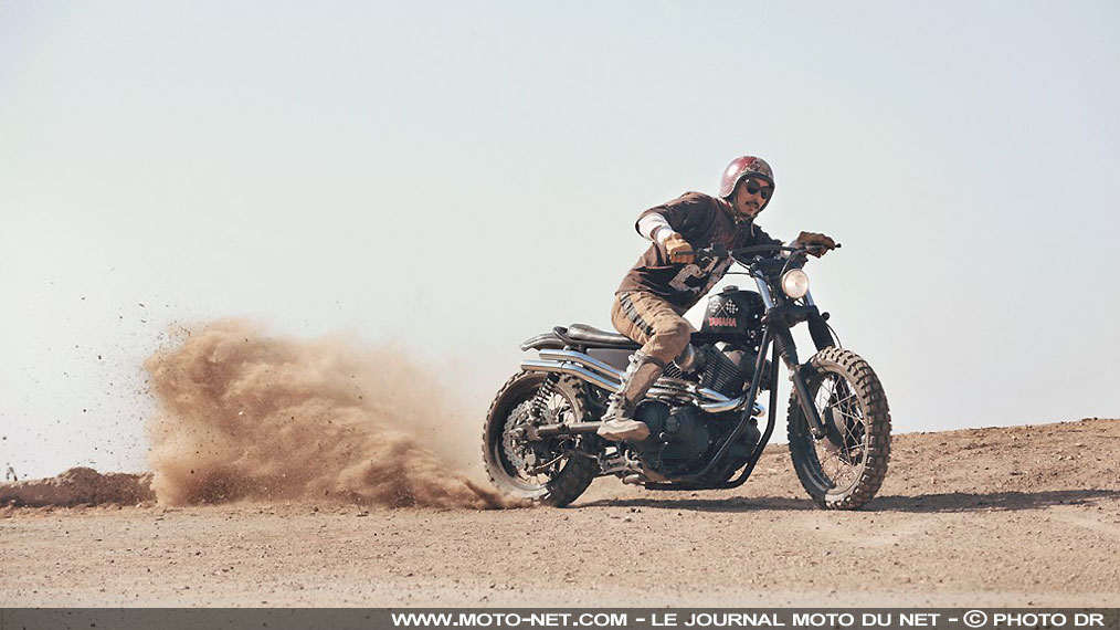 Prépa moto : la Yamaha SCR950 revue par Brat Style 