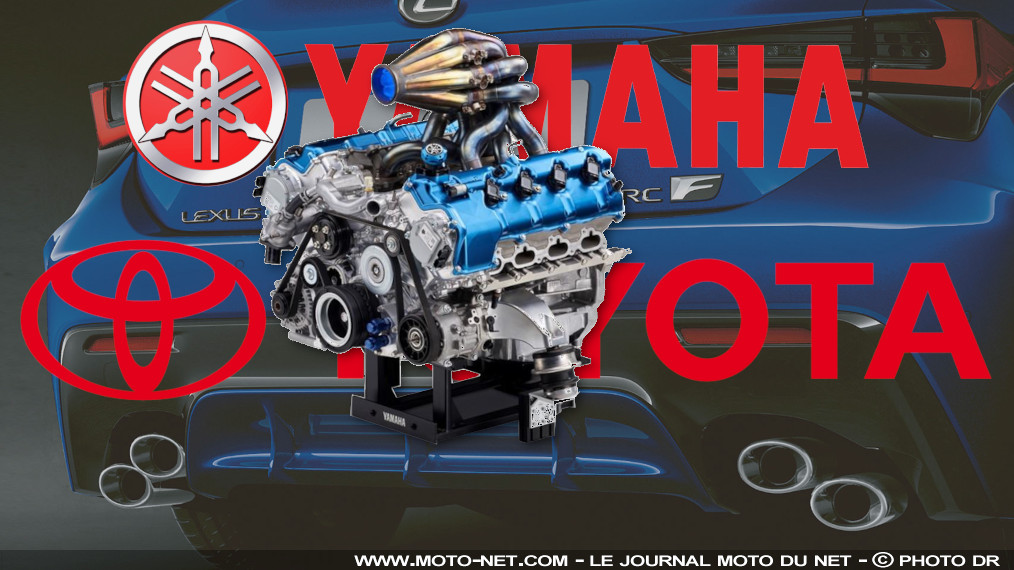 Yamaha livre à Toyota un V8 de 5 litres et 450 chevaux à hydrogène