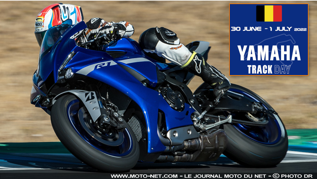 Yamaha Track Days 2022 : Roulage exclusif à Spa les 30 juin et 1er juillet