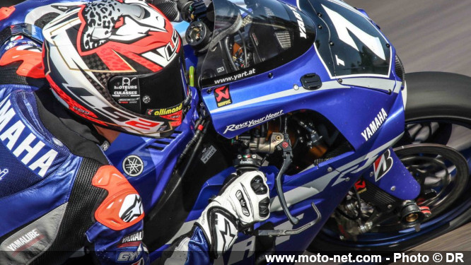 La Yamaha n°7 du YART prend la pole position au Castellet