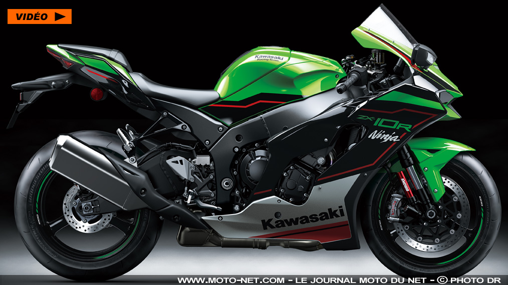Kawasaki perfectionne ses championnes Ninja ZX-10R et RR pour 2021